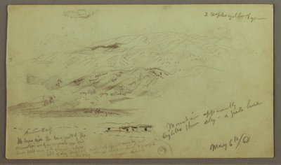 Mountainside Study, May 6, 1868 by Frederic Edwin Church