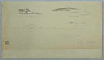 Part of Fogo Island, Indian Look, July 2, 1859 by Frederic Edwin Church