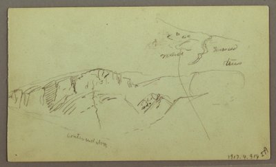 Rocky Mountaintops, possibly 1868 by Frederic Edwin Church