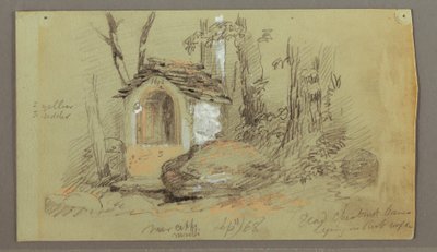 Shrine in the Woods, September 1868 by Frederic Edwin Church