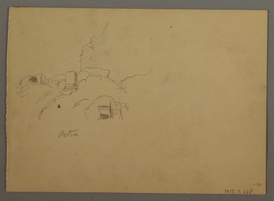 Sketches from Petra, Jordan, February 1868 by Frederic Edwin Church