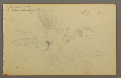 Sun Behind Clouds, 1844 by Frederic Edwin Church