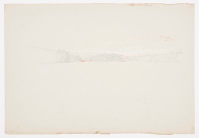 Upper Tongue Lake, October 1, 1879 by Frederic Edwin Church