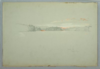 Upper Tongue Lake, October 1, 1879 by Frederic Edwin Church