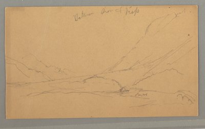 Valley from Vallais, possibly 1868 by Frederic Edwin Church