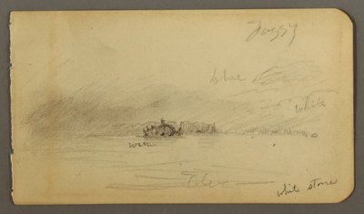 Wooded Shore in Fog, possibly 1878 by Frederic Edwin Church