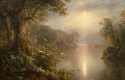 El Rio de Luz (The River of Light) by Frederic Edwin Church