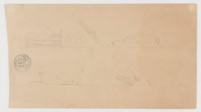 Floating Icebergs by Frederic Edwin Church