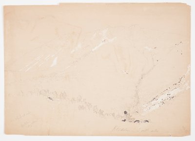 Mount Katahdin (shown from south) by Frederic Edwin Church