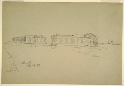 Sketches, Paestum, Southern Italy by Frederic Edwin Church