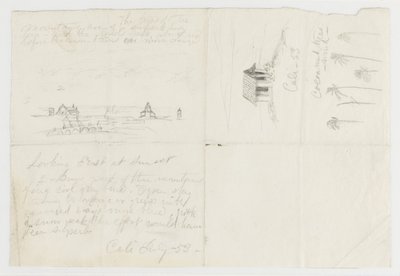 Sketches from Calé, Colombia by Frederic Edwin Church