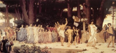 The Daphnephoria by Frederic Leighton