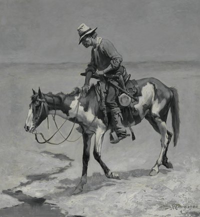 A Texas Pony by Frederic Remington