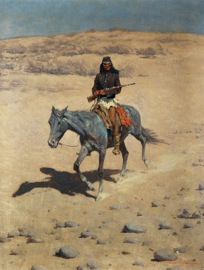 Apache Scout by Frederic Remington