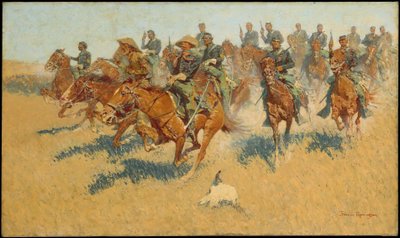 Cavalry Charge on the Southern Plains by Frederic Remington