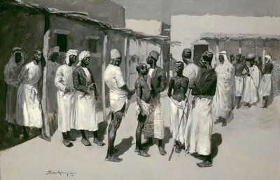 Slave Market by Frederic Remington
