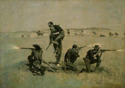 The Last Stand by Frederic Remington