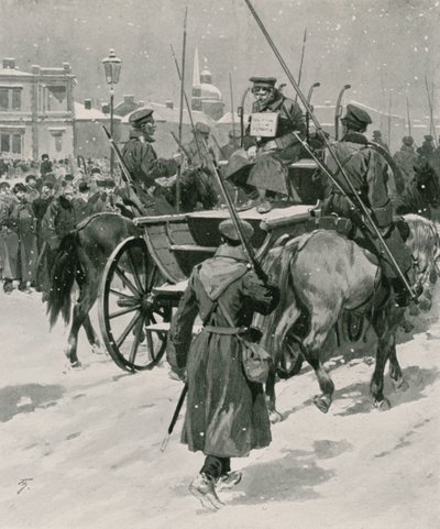 On the Road to Execution in Former Days by Frederic de Haenen