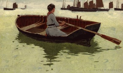 A September Morning by Frederick Cayley Robinson