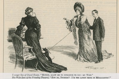 Mother, allow me to introduce to you - my wife by Frederick Henry Townsend