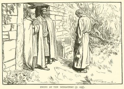Owini at the Monastery by Frederick Henry Townsend