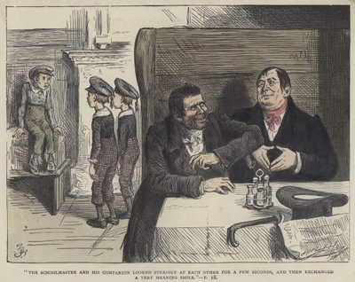 Illustration for Nicholas Nickleby by Frederick L. Bernard