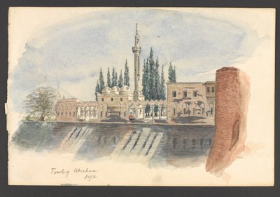 Tomb of Abraham, Urfa, Turkey by Frederick Peter Layard