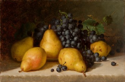 Grapes and Pears 1877 by Frederick S. Batcheller