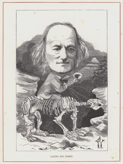 Professor Richard Owen by Frederick Waddy