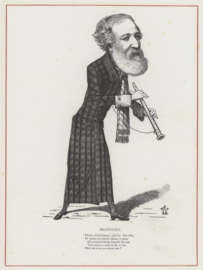 Robert Browning by Frederick Waddy