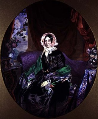 Portrait of a Woman in a Victorian Interior by Frederick William Lock