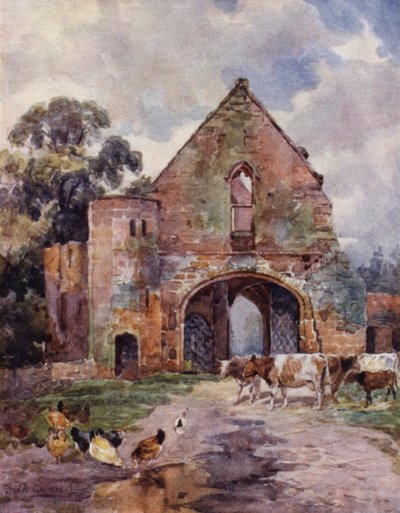 Maxstoke Priory by Frederick William Newton Whitehead