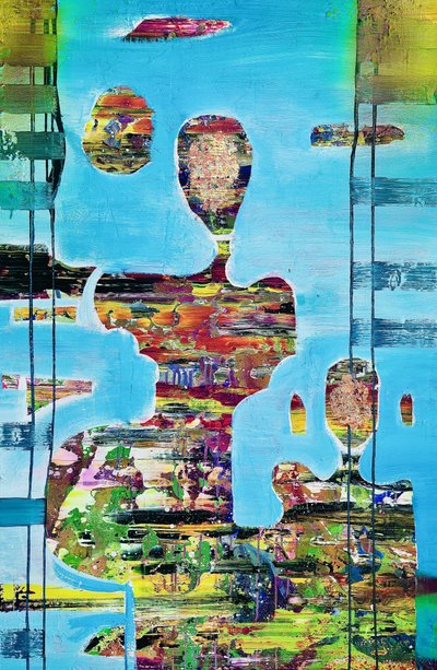 Vibrant Abstract Forms by Fredrik Olsen