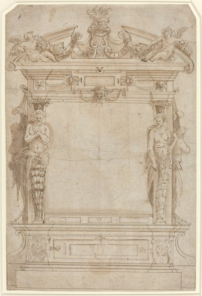 Design for an Architectural Framework by French 16th Century