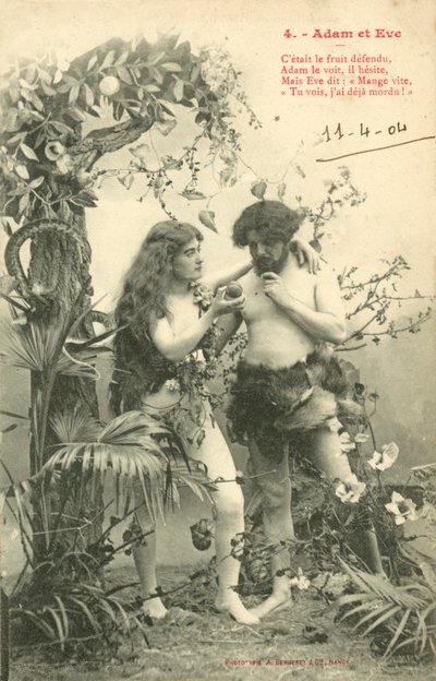 Adam and Eve by French Photographer