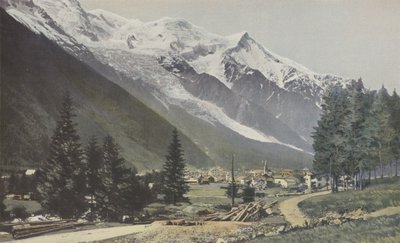 Chamonix, General View by French Photographer
