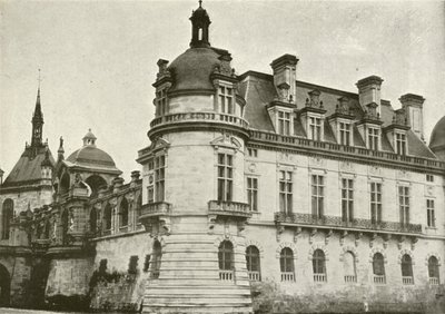 Chantilly, Angle Pavilion by French Photographer