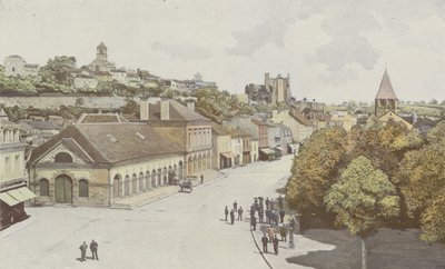 Chauvigny, General View by French Photographer