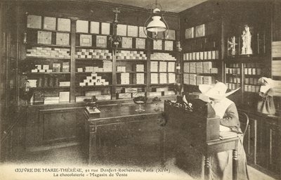 Chocolate Shop, 92 Rue Denfert-Rochereau, Paris by French Photographer