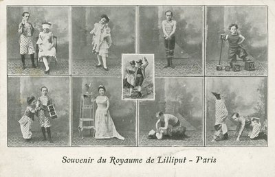Circus troupe by French Photographer