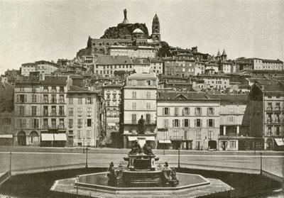 Le Puy, General View by French Photographer