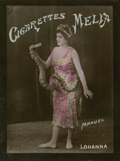 Lohanna, girl with snake by French Photographer
