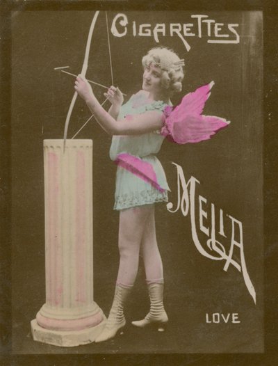 Love, Girl Dressed as Cupid by French Photographer