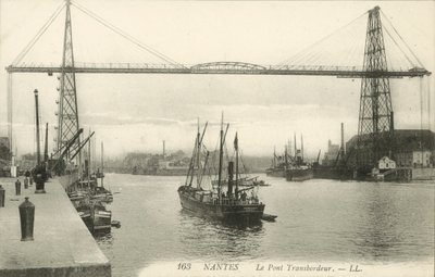 Nantes, The Transporter Bridge by French Photographer