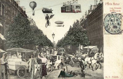 Paris of the future by French Photographer