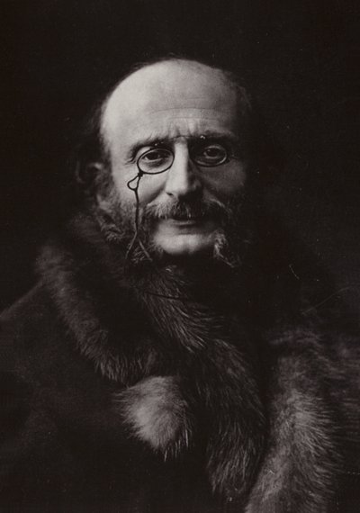 Portrait of Jacques Offenbach by French Photographer