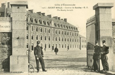 Saint-Malo, France, Rocabey Barracks by French Photographer