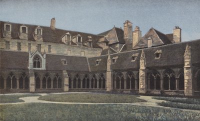Tréguier, Cloister, Interior View by French Photographer