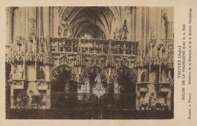 Troyes, Aube, Église de la Madeleine by French Photographer