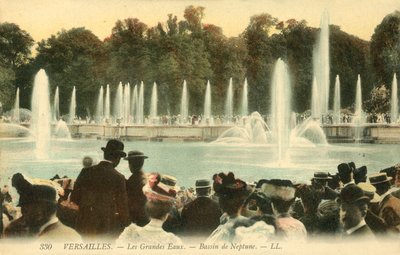 Versailles, Les Grand Eaux, Bassin de Neptune by French Photographer